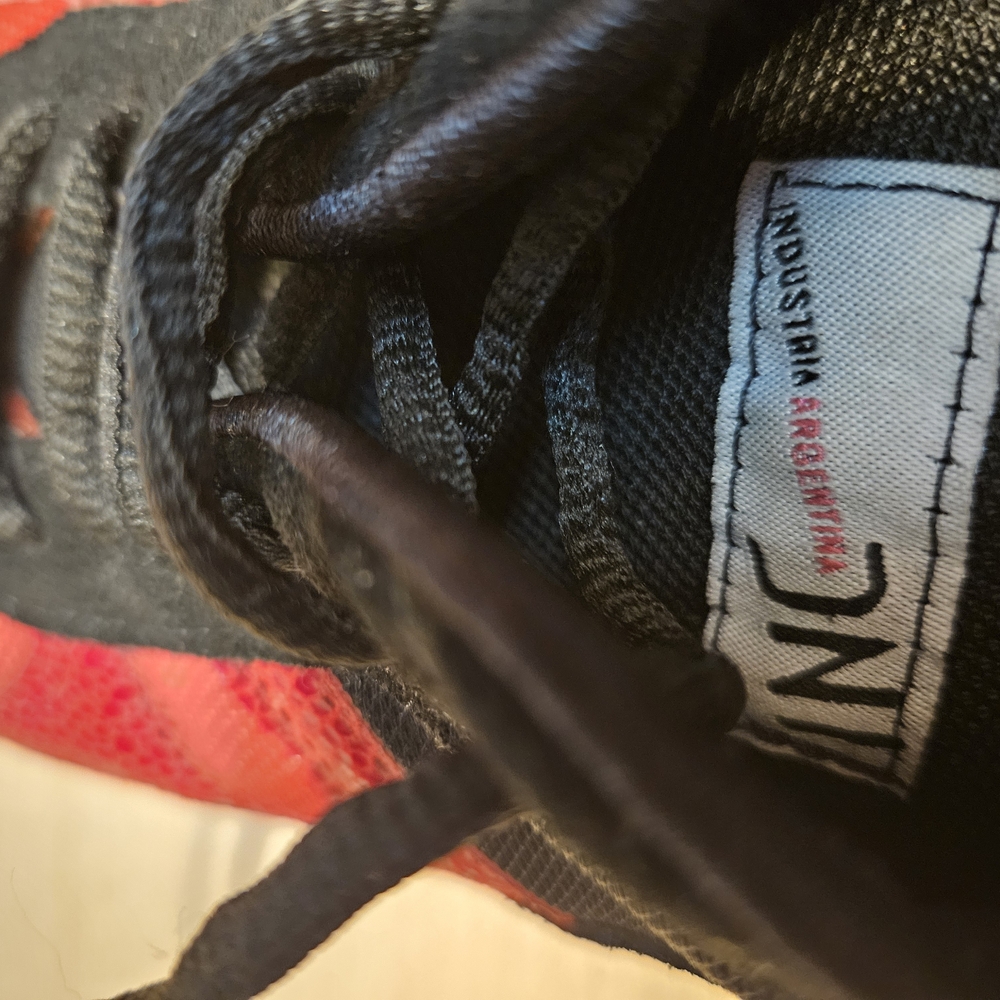 INC International Concepts Black and Red Athletic Shoes